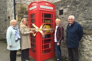 The unveiling of the defibrillator.