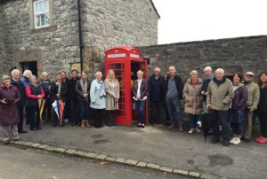 The unveiling of the defibrillator. 